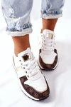 Sportowe Buty Sneakersy Białe Next
