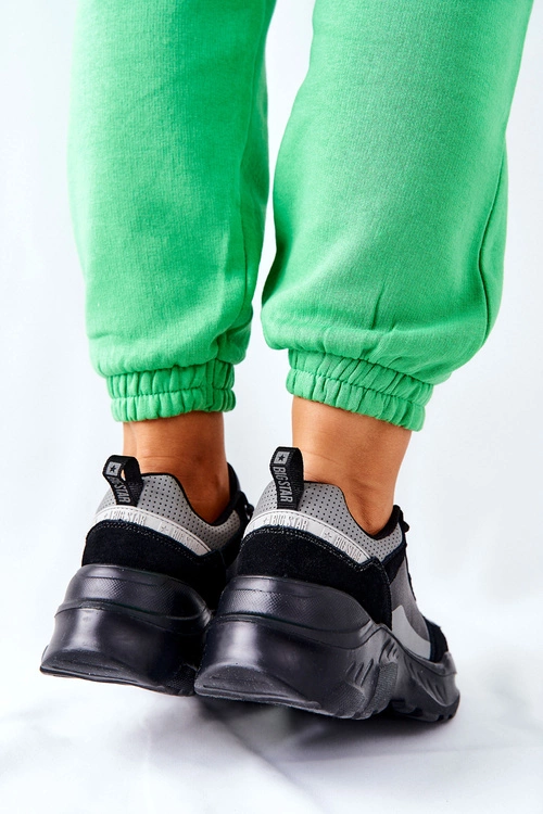 Sportowe Buty Sneakersy Big Star II274285 Czarne