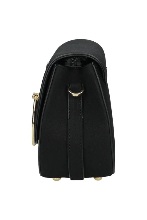 Damska Zamszowa Torebka Czarna NOBO NBAG-F0180-C020