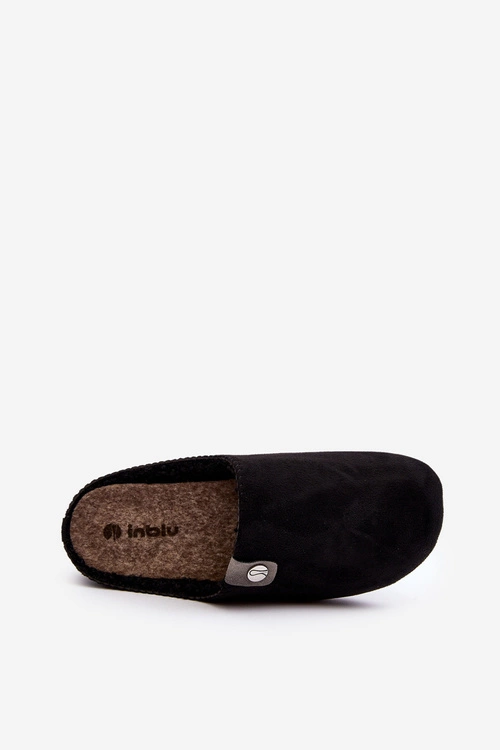 Obuwie Domowe Kapcie Damskie Inblu GF000011 Czarne
