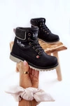 Dziecięce Botki Trapery Lee Cooper LCJ-22-01-1491 Czarne