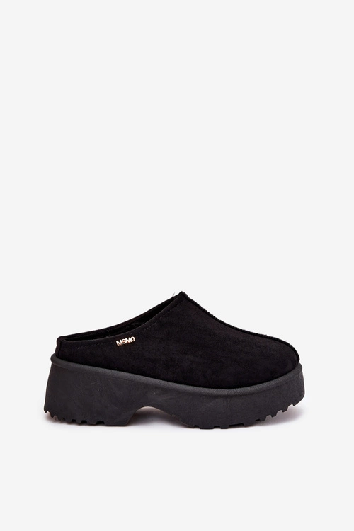 Śniegowce Damskie Niskie Na Platformie Czarne Yrenna