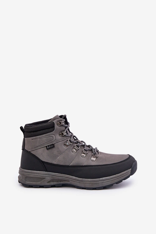 Ocieplane Buty Trekkingowe Męskie Lee Cooper LCJ-24-03-3033M Szare