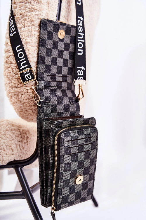 Portfel Torebka 2w1 Na Magnes W Kratę Czarny Costa