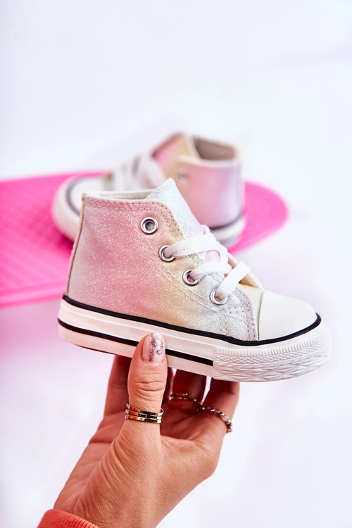 Dziecięce Trampki Wysokie Multikolor Blanka