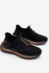 Wsuwane Męskie Buty Sportowe GOE LL1N4024 Czarne