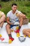 Skarpetki Rainbow Socks Meal Socks Box Burger Frytki Piwo 5 Par