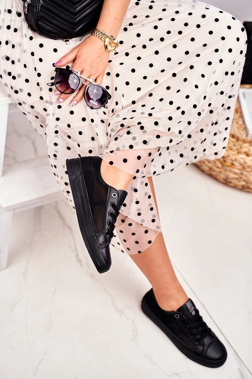 Damskie Trampki Big Star Czarne FF274489