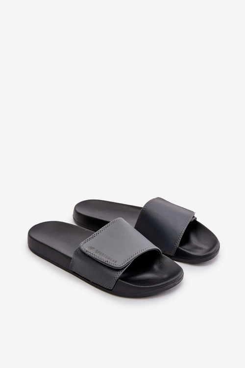 Klapki Męskie 4FMM00FFLIM032-25S Szare