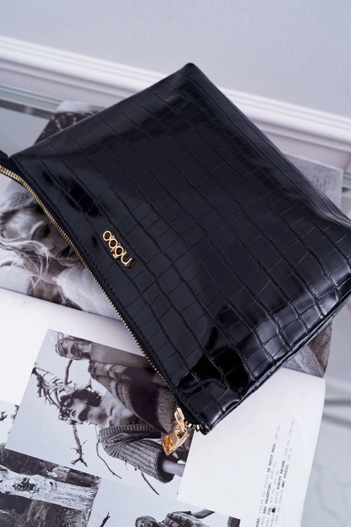 Średnia Damska Kosmetyczka Czarna NOBO NCOS-I0341-C020