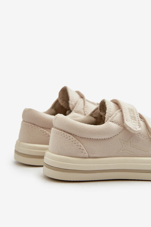 Dziecięce Trampki Na Rzepy Big Star NN374112 Beżowe