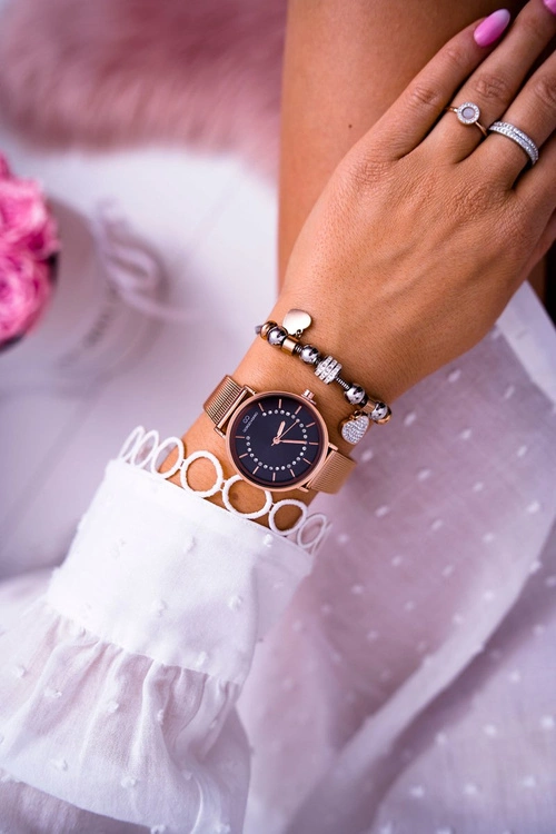 Damski Zegarek Giorgio & Dario Różowe Złoto Lonia