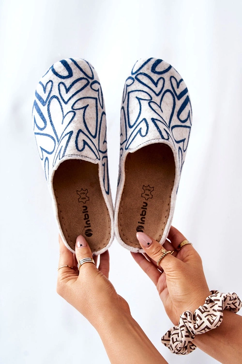 Papcie Klapki Profilaktyczne Inblu DK07 002 Beżowe