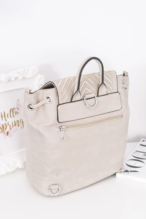 Damska Szara Torebka Worek