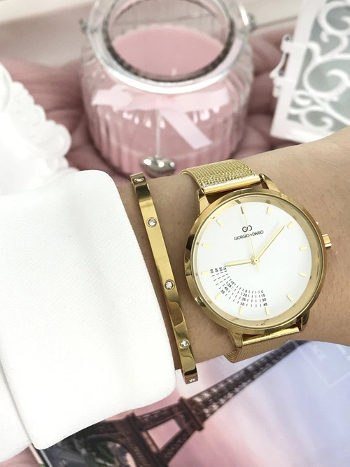 Damski Zegarek Giorgio & Dario Virgo Złoty