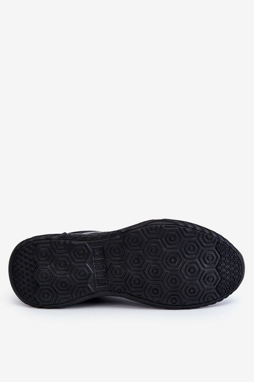 Męskie Lekkie Sneakersy Memory Foam System Big Star LL174150 Czarne