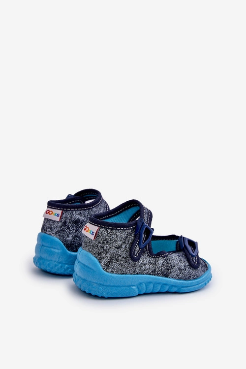 Kapcie Sandałki Dziecięce NEL 310-19 GOKIDS Grafitowe