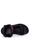 Sportowe Sandały Męskie Lee Cooper LCW-22-34-0960 Czarne