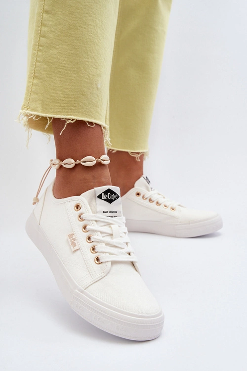 Damskie Trampki Lee Cooper LCW-24-31-2201 Białe