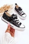 Dziecięce Trampki Na Rzep Big Star LL374063 Czarne