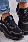 Damskie Modne Buty Sportowe Sneakersy Czarne Ida