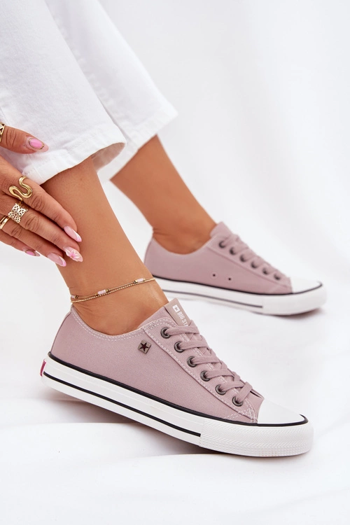 Trampki Damskie Niskie Big Star DD274A233 Szare