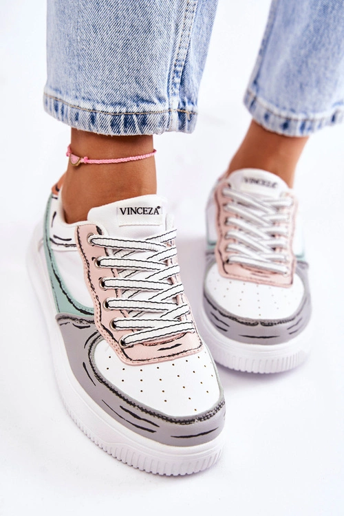 Damskie Niskie Buty Sportowe Multikolor Solveig