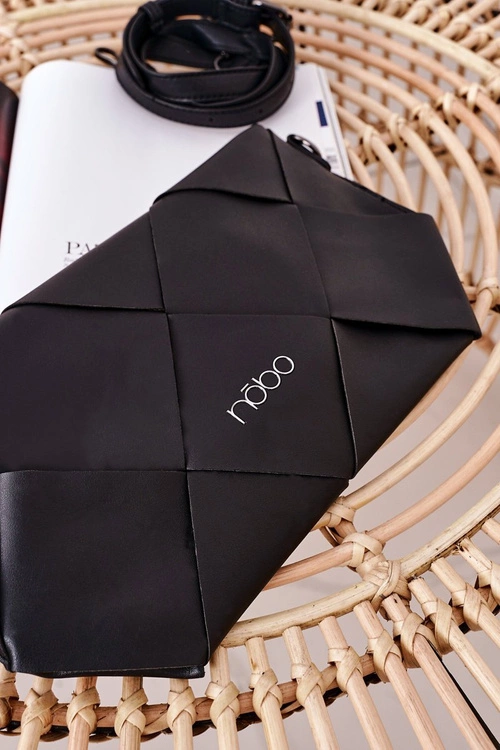 Torebka Kopertówka Z Odpinanym Paskiem NOBO NBAG-K1260 Czarna