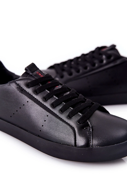 Trampki Męskie Cross Jeans Czarne II1R4013C