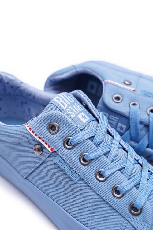 Trampki Męskie Big Star Błękitne AA174095