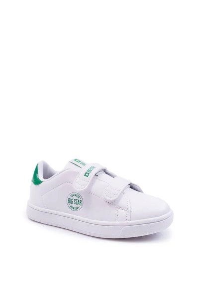 Dziecięce Trampki Na Rzepy Big Star DD374029 Białe