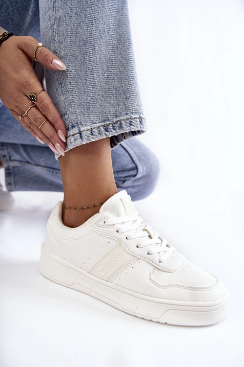 Niskie Buty Sportowe Memory Foam System Big Star KK274259 Białe