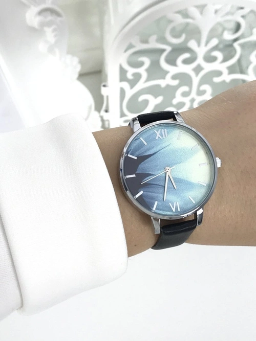 Damski Zegarek Ernest Puppis Czarny 38mm