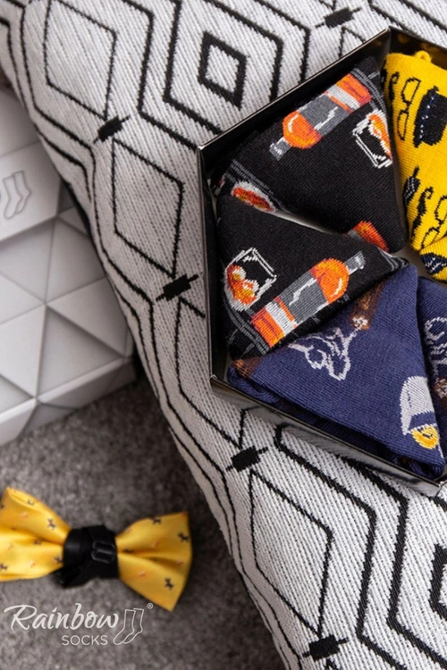 Skarpetki Rainbow Socks Gentleman 3 Pary