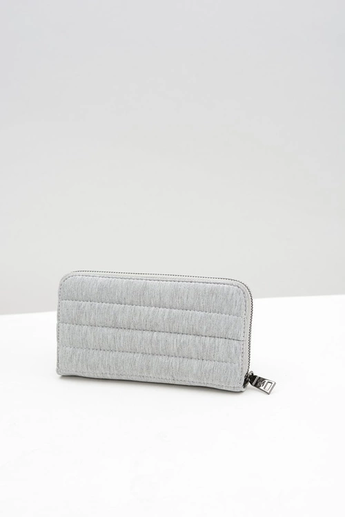 Duży Damski Szary Portfel DIANA&CO