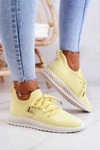 Damskie Sportowe Buty GOE JJ2N4150 Żółte