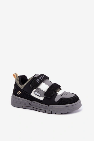Sneakersy Dla Chłopca Bartek 8700210 Czarno-Szare