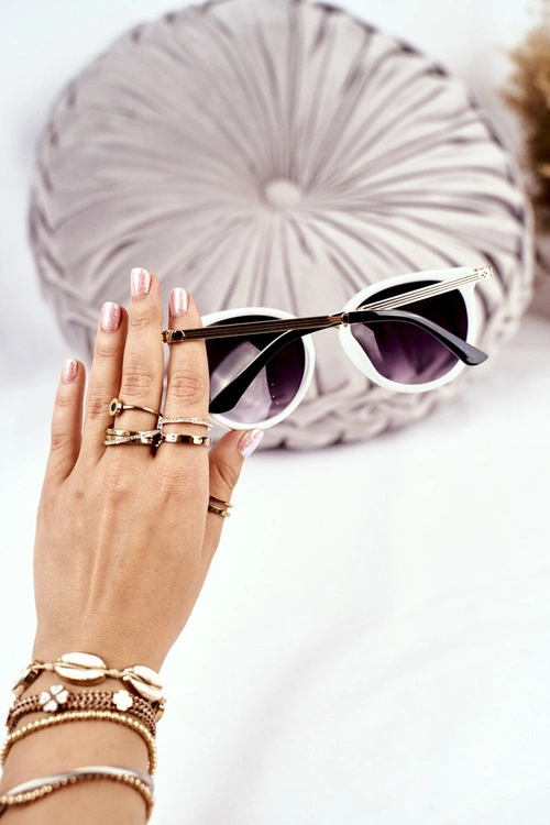 Okulary Przeciwsłoneczne Prius PR-V70 Czarne Biały Gradient