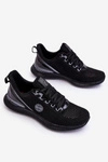 Męskie Wygodne Sneakersy Memory Foam Big Star LL174103 Czarne