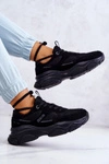 Damskie Sneakersy Buty Sportowe Big Star JJ274578 Czarne