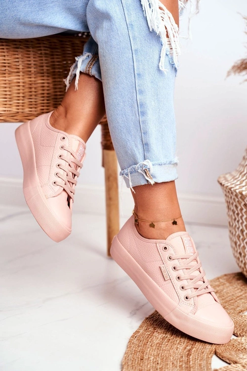 Trampki Damskie Big Star Różowe GG274103