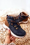 Dziecięce Buty Trekkingowe Big Star II374098 Granatowe