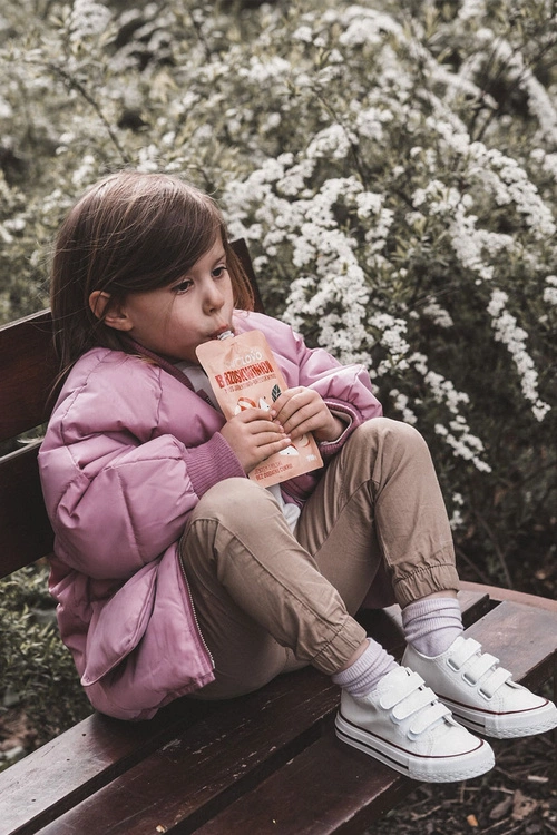 Dziecięce Skórzane Tenisówki Trampki Na Rzepy Białe Foster