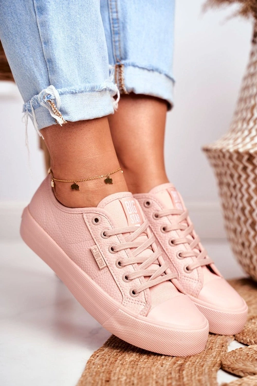 Trampki Damskie Big Star Różowe GG274103