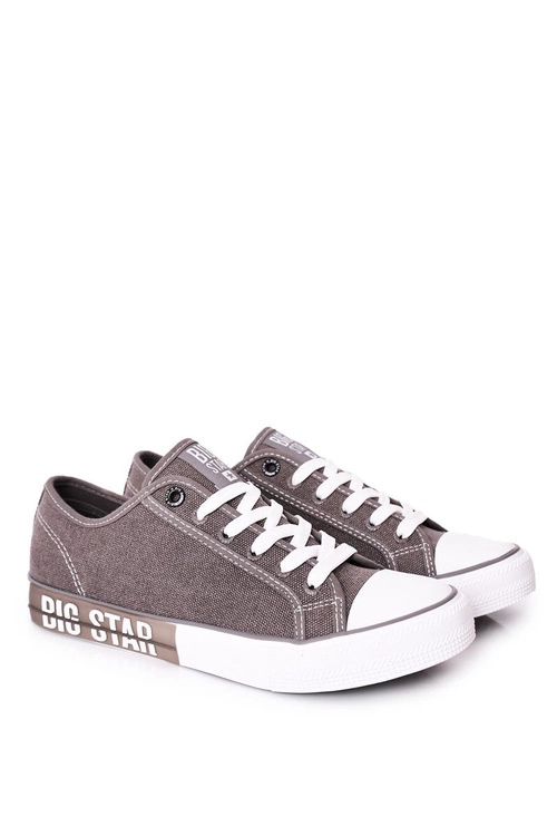Męskie Trampki Big Star HH174049 Szare