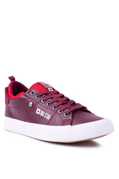 Big Star Męskie Bordowe Trampki Tenisówki BB174011