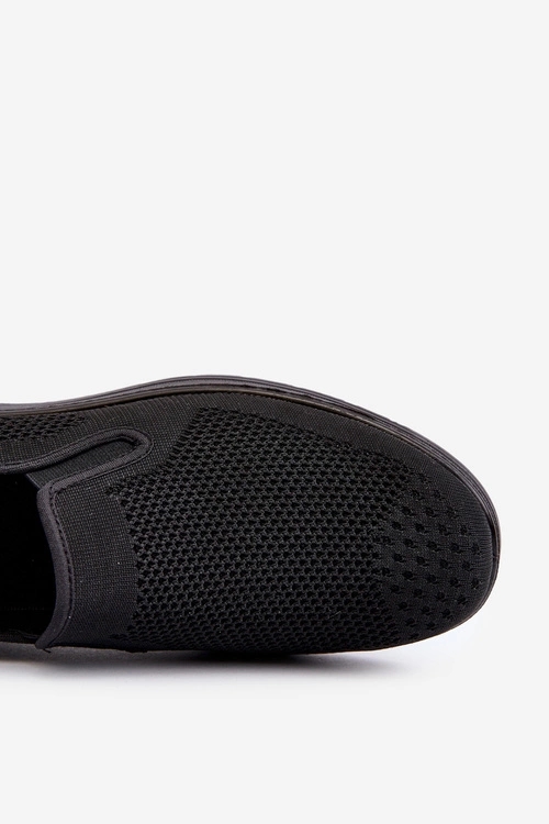 Męskie Trampki Tenisówki Czarne Nomiji