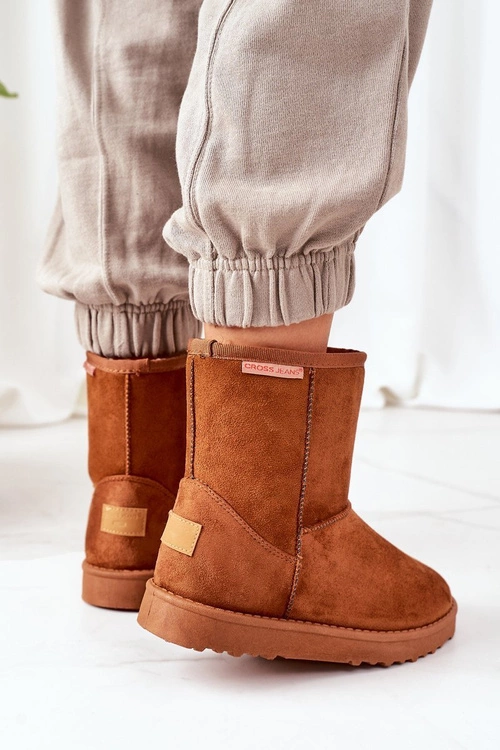 Śniegowce Cross Jeans EE2R4028C Brązowe