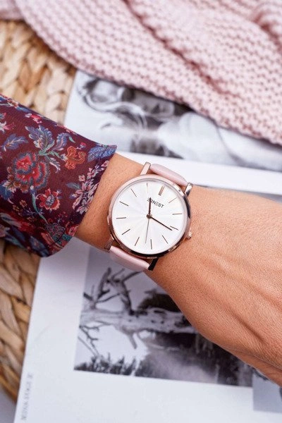 Damski Zegarek Ernest Różowy Cedis