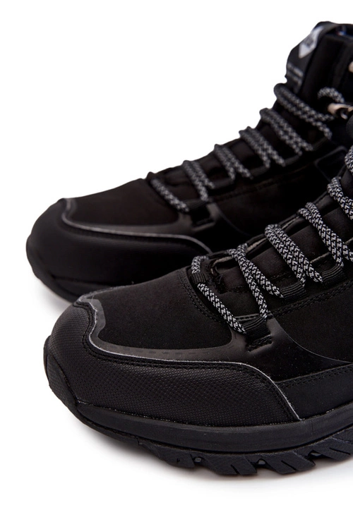 Męskie Ocieplane Buty Trekkingowe Lee Cooper LCJ-22-01-1412 Czarne